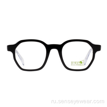 Custom Logo Classic BioDegable Acetate Optical Frame